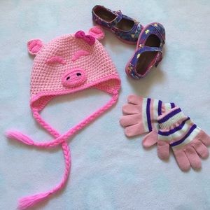 Crochet Kids Piggy Beanie