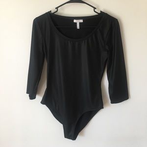 LEITH | BLACK LEOTARD / ONSIE | 