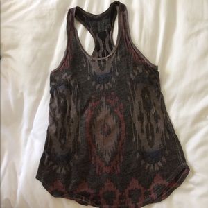 racer back boyfriend style tank .