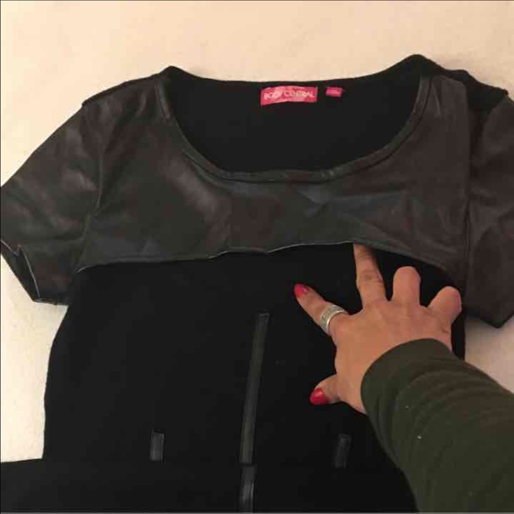 Modern black dress NWOT