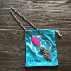 Kendra Scott Rayne necklace- magenta