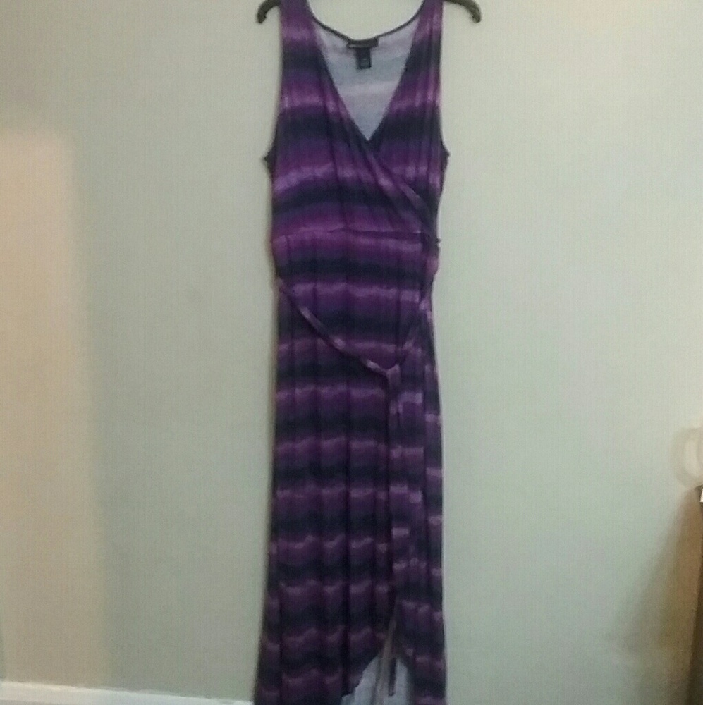 Lane Bryant,wrap maxi dress, Size 18/20