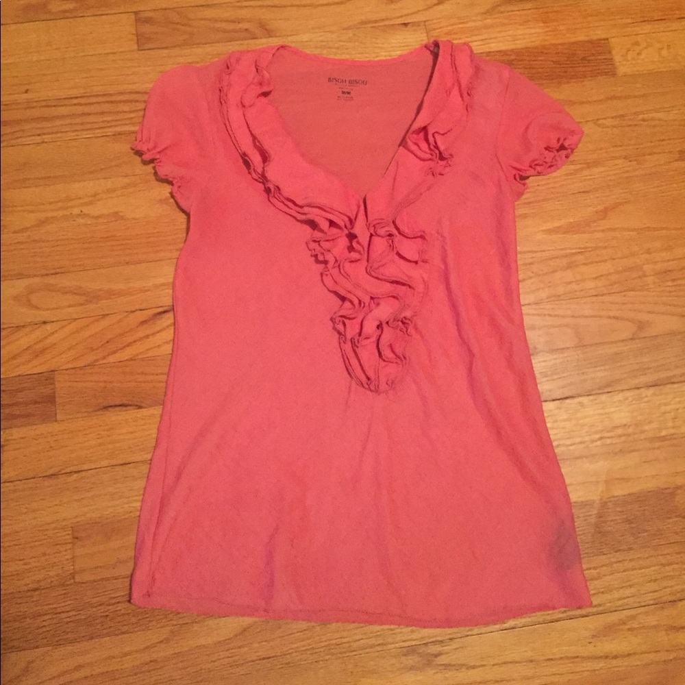 Bisou Bisou pink top