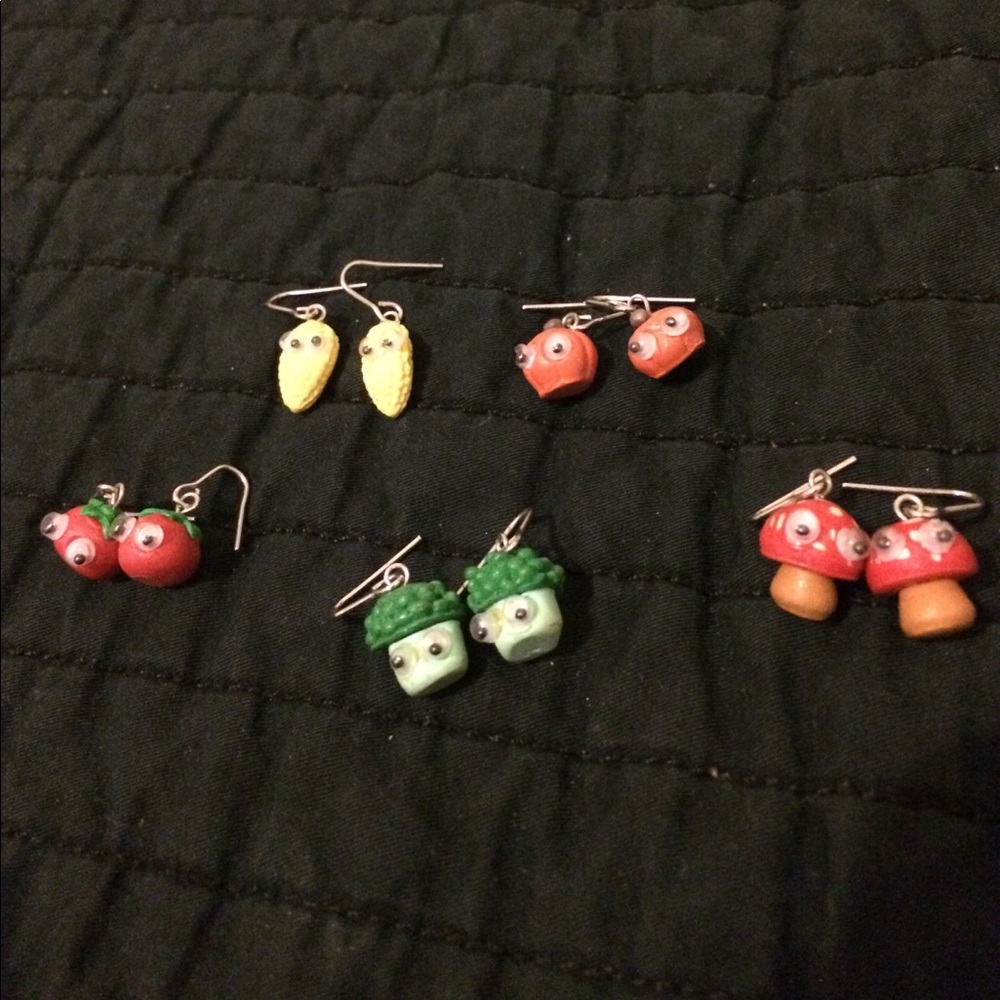 Veggie earrings