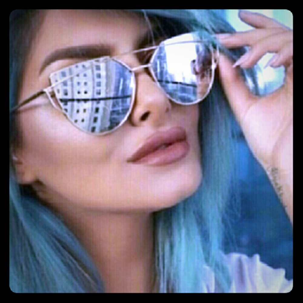 Vintage Retro Style Cateye Polarized Sunglasses