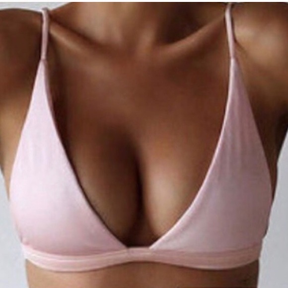 Womens sexy pink two piece bikini padded swim - Picture 4 of 7