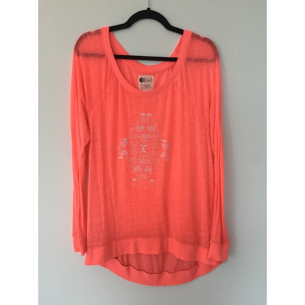 Billabong Tribal Graphic Long Sleeve Tee