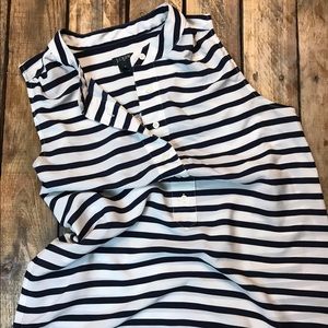 J Crew Nautical Blouse