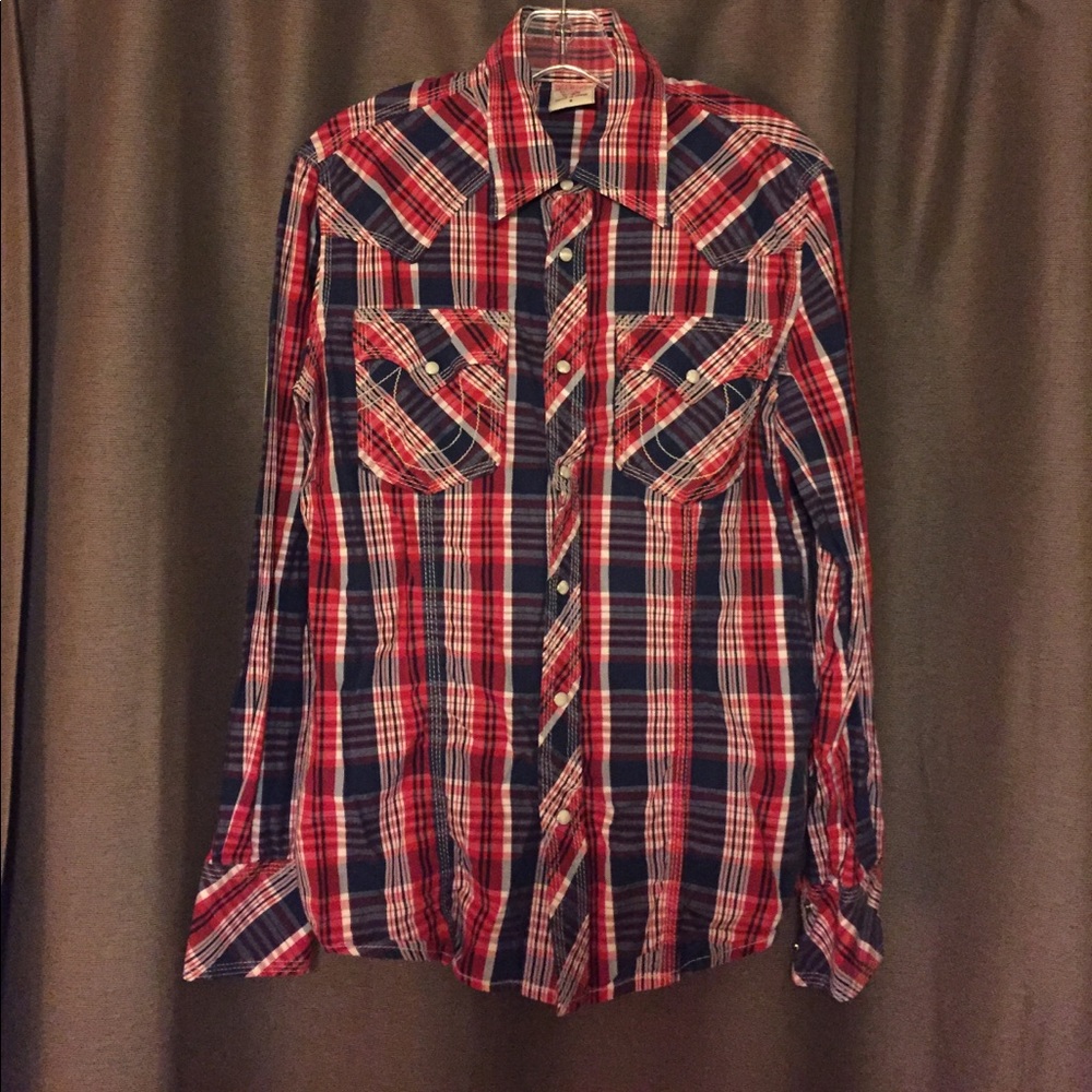 Men's True Religion button down- size Small