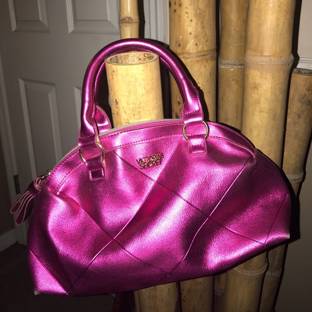 Victoria's Secret Small Purse // Pink & Gold