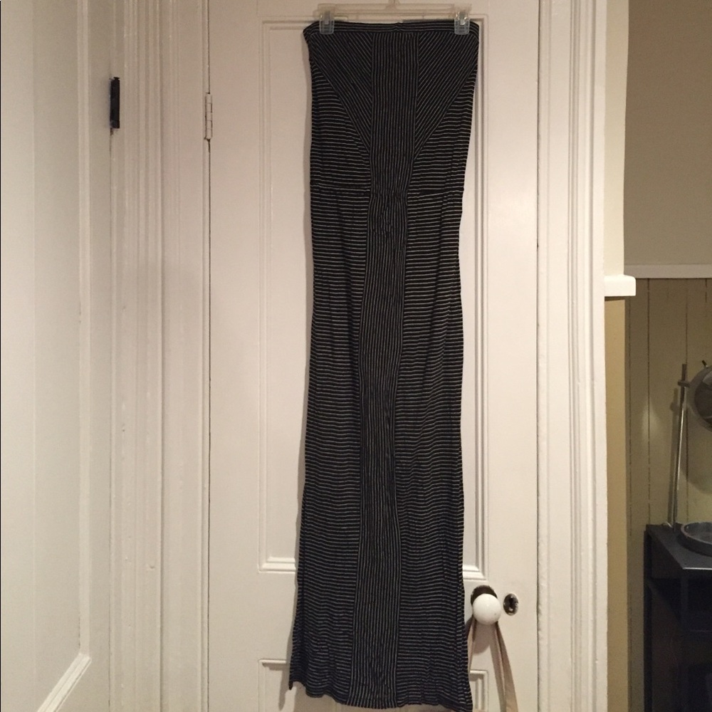 Madewell Strapless Maxi Dress