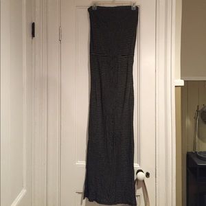 Madewell Strapless Maxi Dress