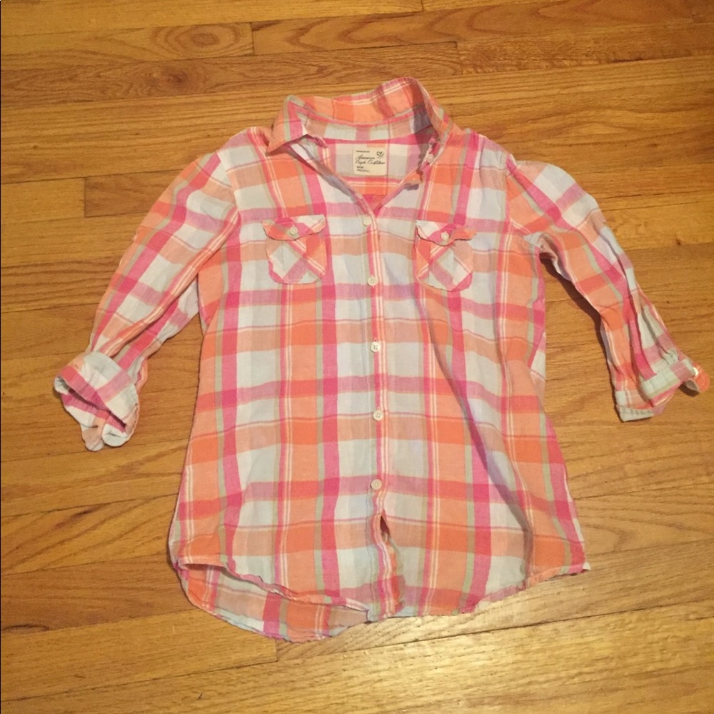 American Eagle button down