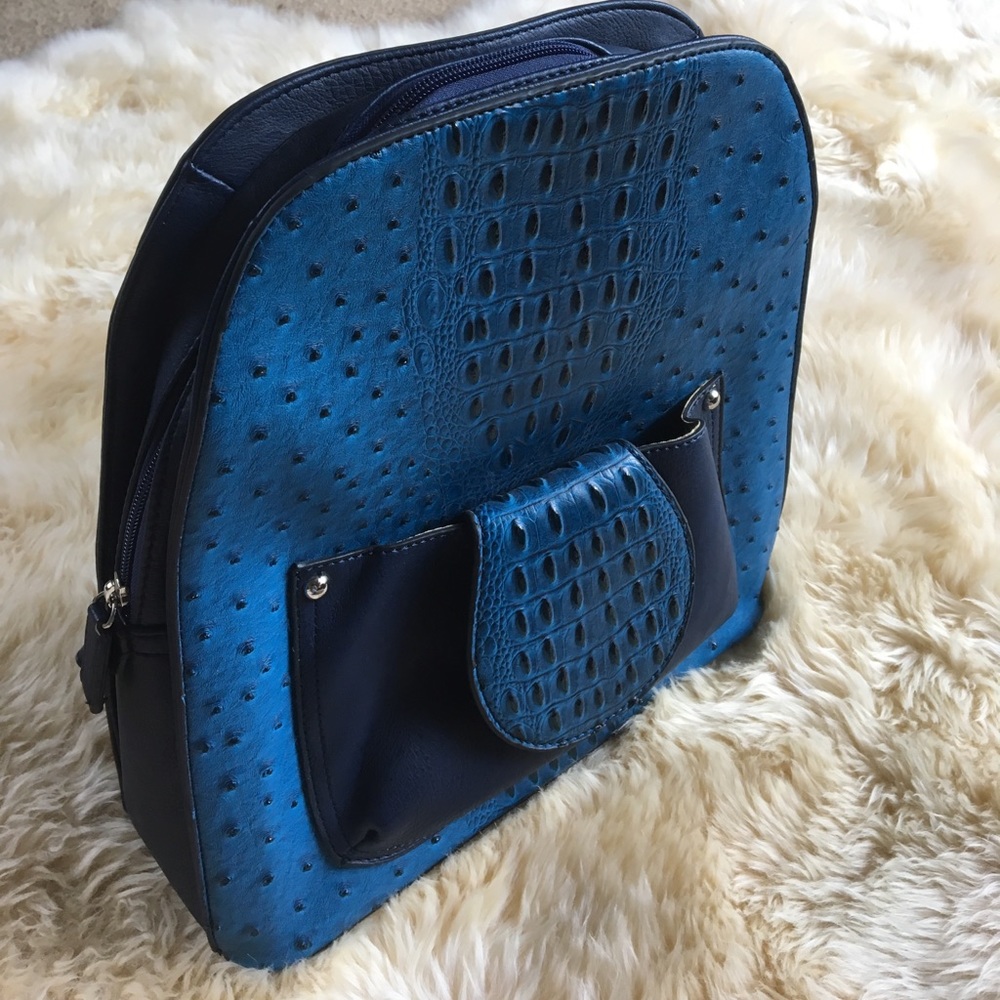 Dasein textured backpack purse