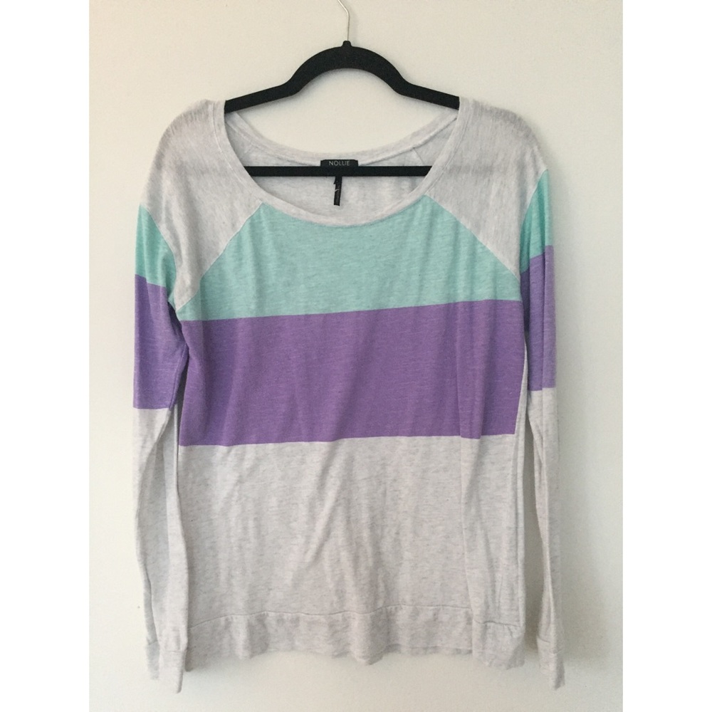 Nollie Colorblock Long Sleeve Tee