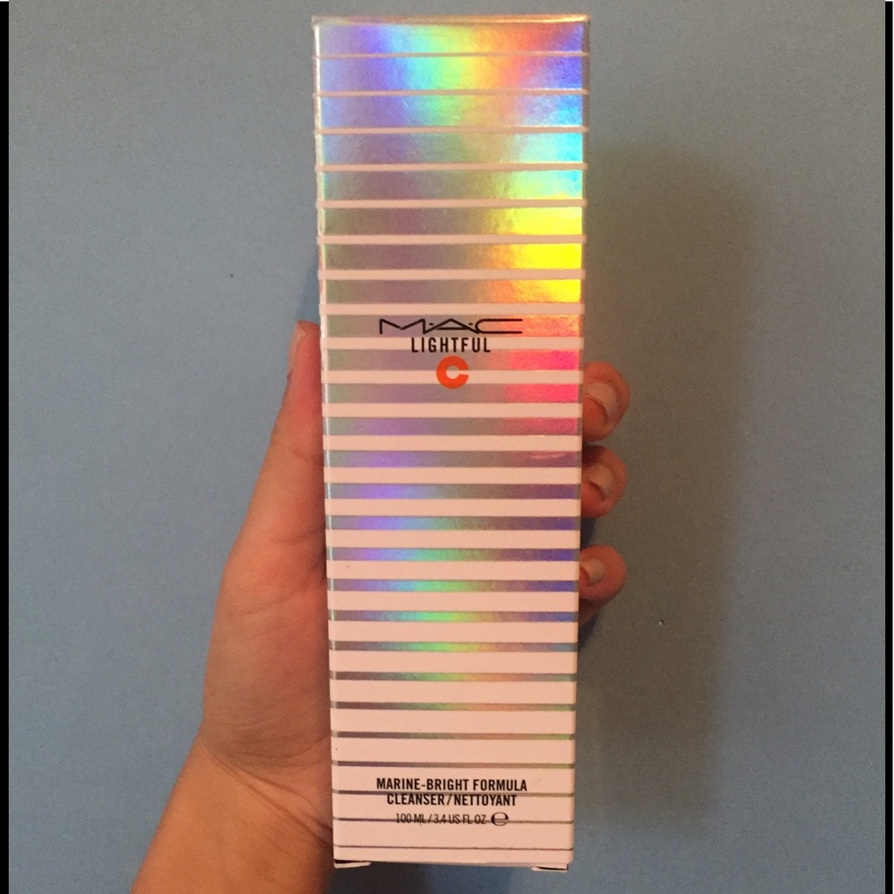 Mac marine bright formula cleanser.