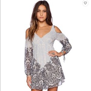 Free People Penny Lover Mink Dress Ivory