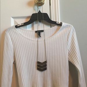 Long Chevron Necklace