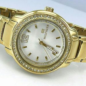 Tommy Hilfiger Gold Watch with mini Diamonds