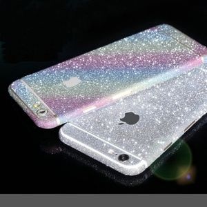 Rose Gold Galaxy S6 Edge PLUS Glitter sticker