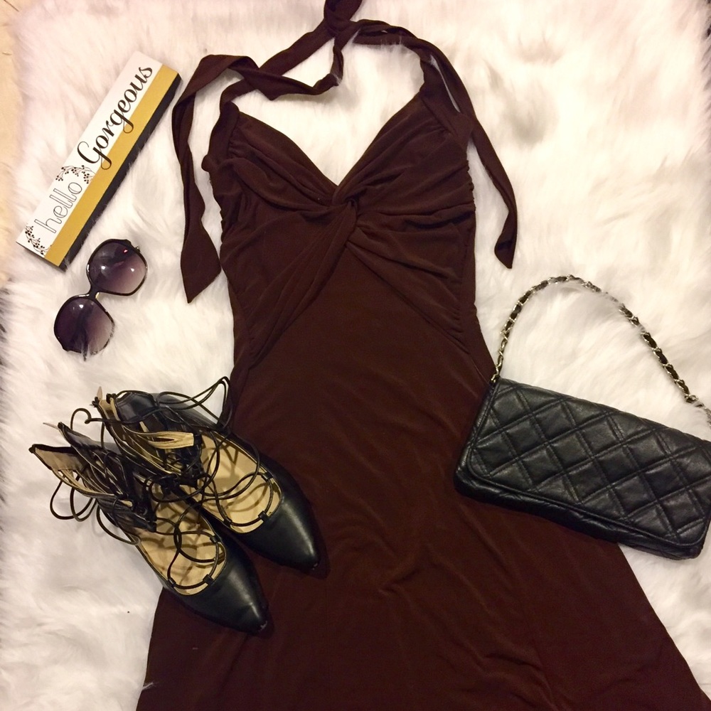 Stylish Brown Dress