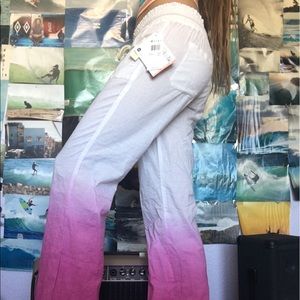 Ombré flare pants