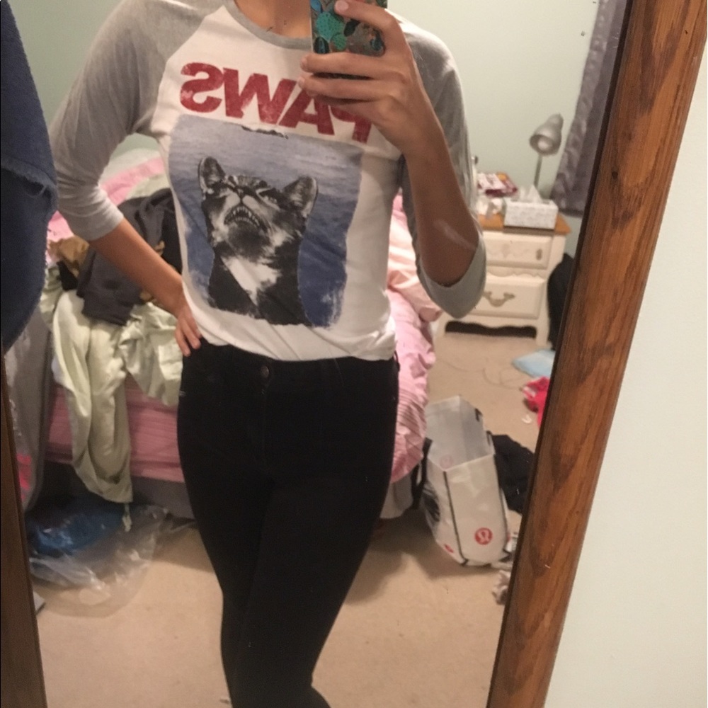 Pacsun PAWS baseball tee