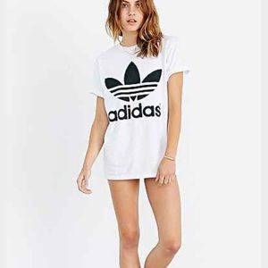 Adidas Reverse Logo Tee Urban Outfitters