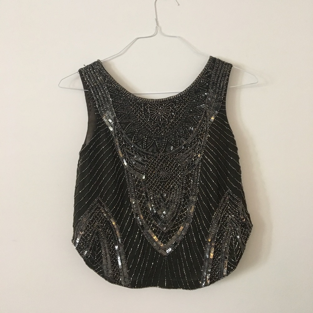 Haute Hippie Embellished Top