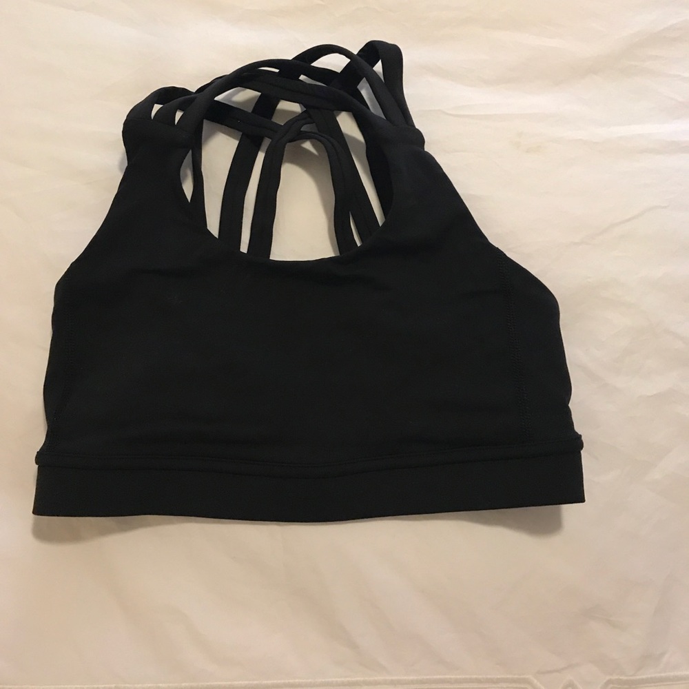 Lululemon Black sports bra