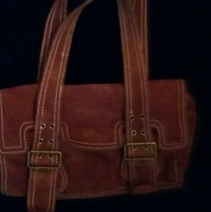 Cynthia Rowley brown suede bag - size S
