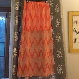 Chevron Skirt