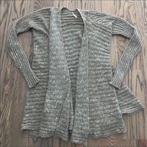 NEW! Light weight Free People Cardigan w/flounce