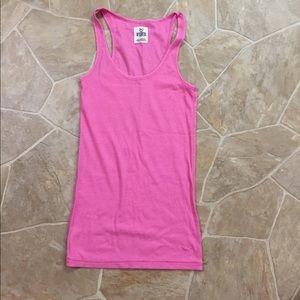 Like new; plain, PINK tank top