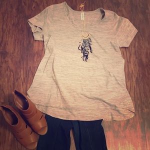 LuLaRoe Classic T 2XL 💜 Versatile Mocha💜 Soft