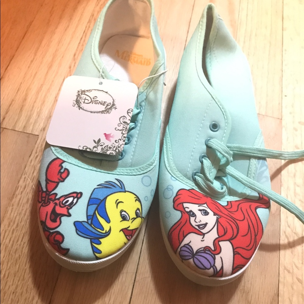Disney Ariel canvas shoes--The little mermaid
