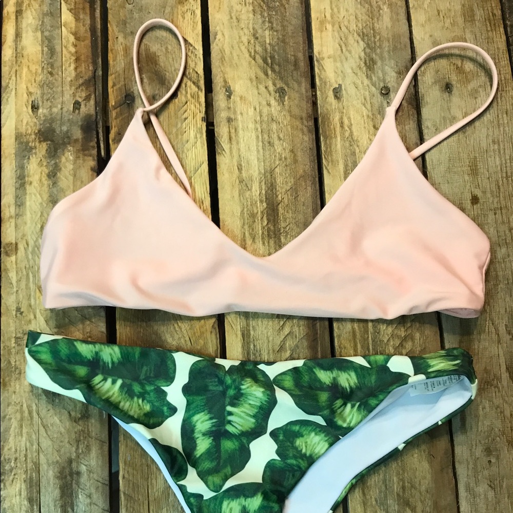 Pink Tropical Bikini