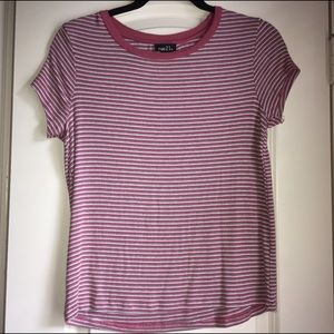 cute striped shirt!