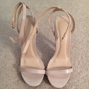 Strappy Nude Heels