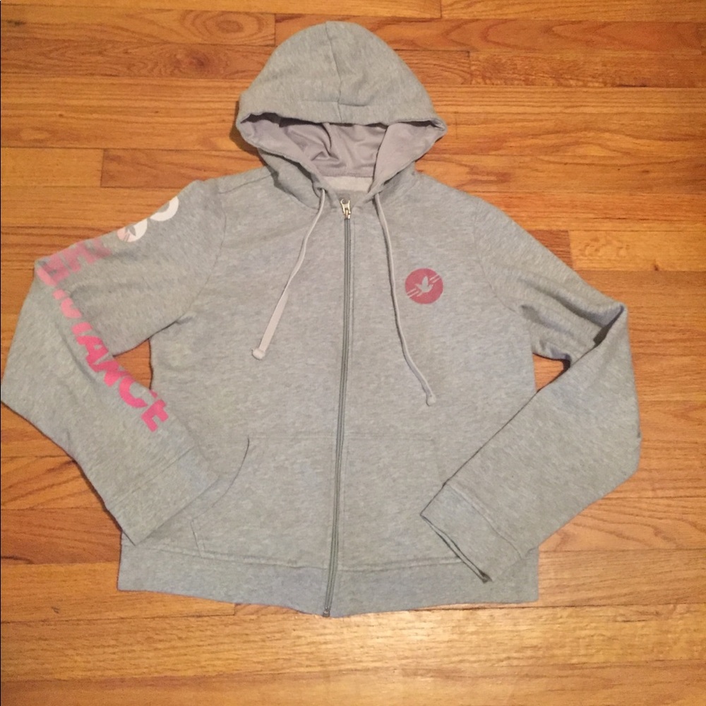 Aerie by American Eagle zip up gray sweatshirt