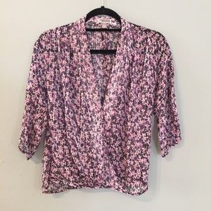 Nordstroms Chelsea 28 Floral Top