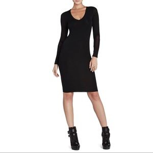 BCBGMAXAZRIA Tori V-Neck Dress