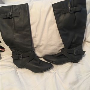 Grey Boots