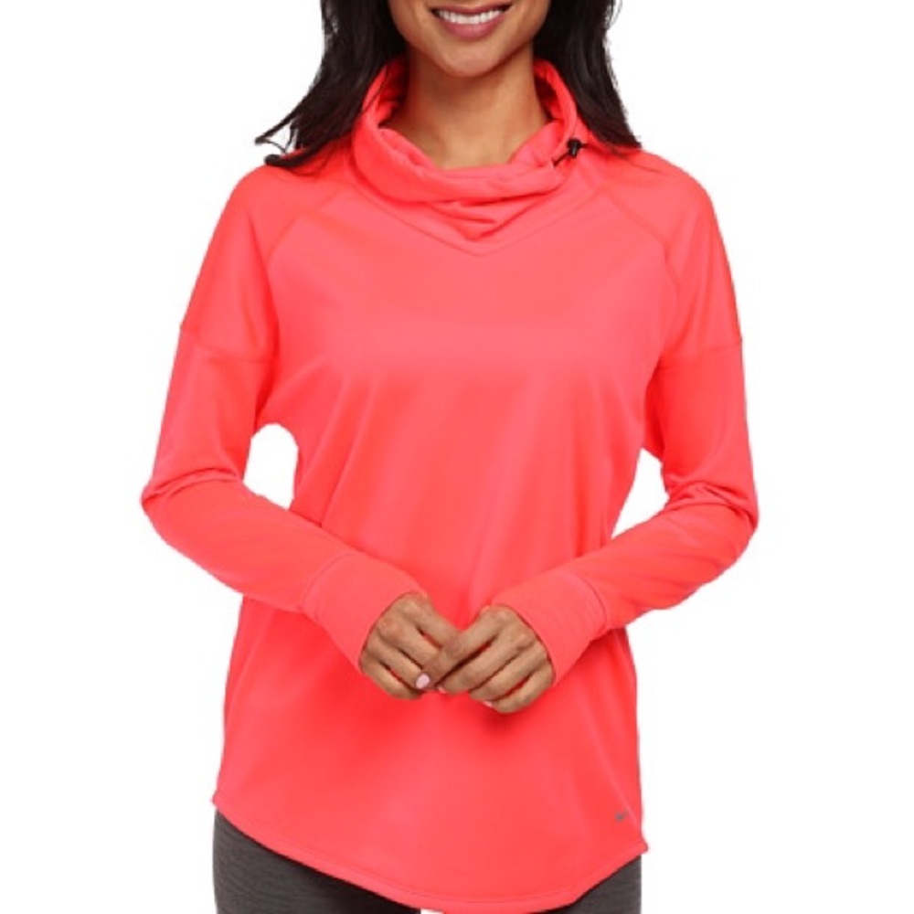 Nike Dri-Fit Neon Pink Long Sleeve