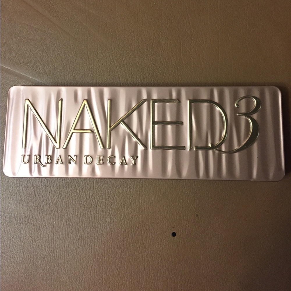 Semi used Naked 3 palette, practically new