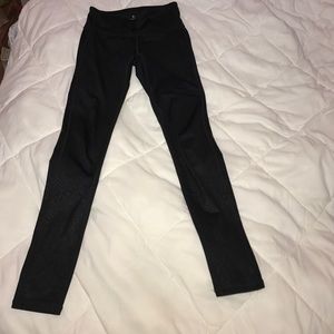 Athleta Black Highwaist Chaturanga Serpent Tight