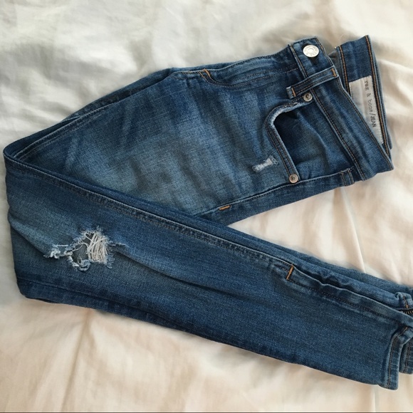 Rag & Bone Zipper Capri - Picture 2 of 4