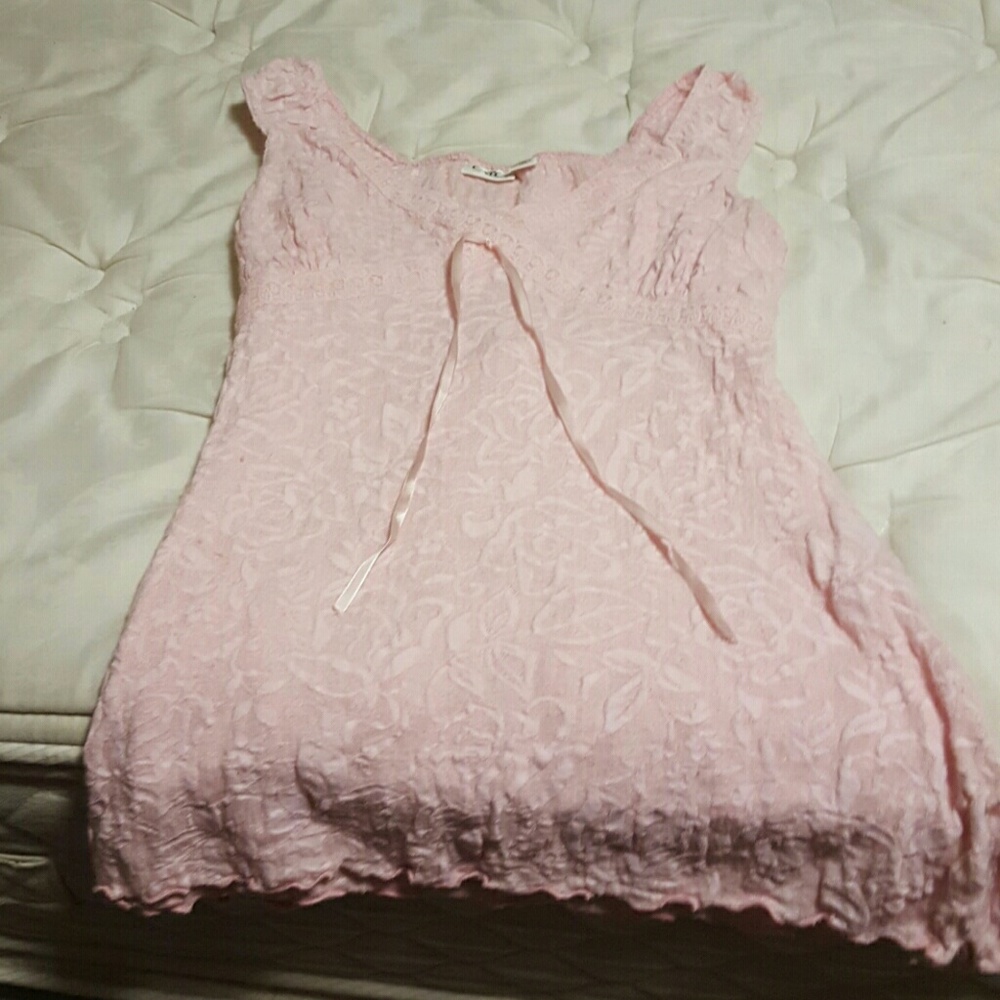 Sleeveless Lace Top
