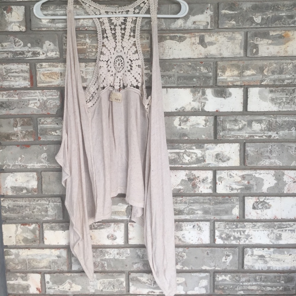 Daytrip tanktop/cardigan