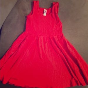 American Apparel Kids Red Skater Dress